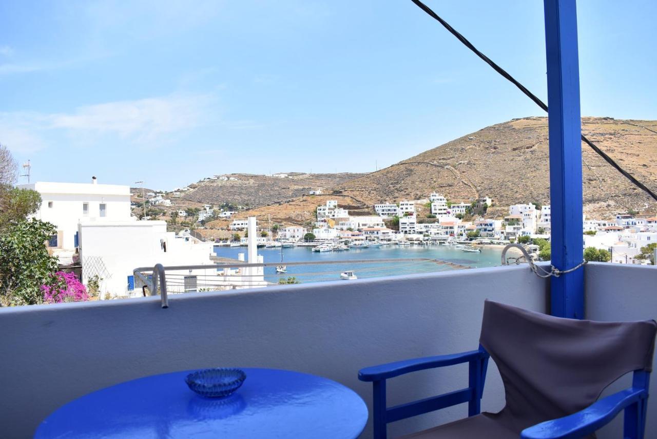 Martinos Studios, Merihas Port Kíthnos Exteriér fotografie